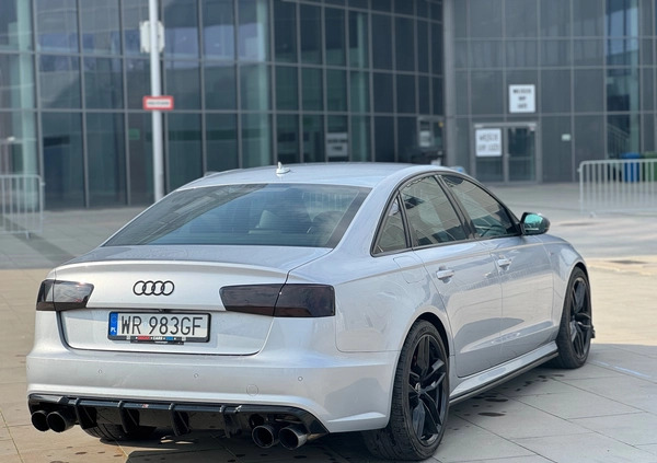 Audi A6 cena 140000 przebieg: 155600, rok produkcji 2016 z Radom małe 232